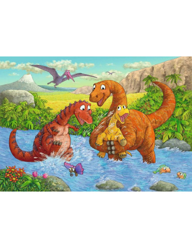 2X24B DINOSAURS AT PLAY
