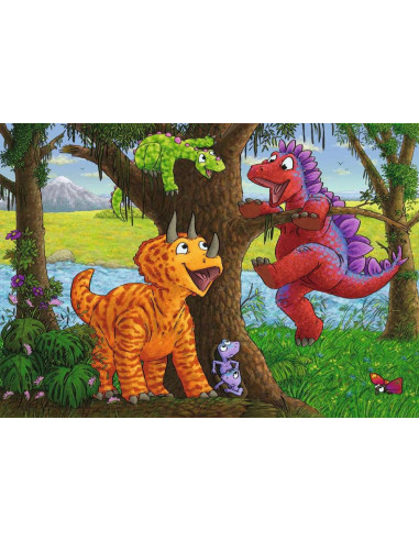 2X24B DINOSAURS AT PLAY
