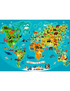 150B ANIMAL WORLD MAP 2