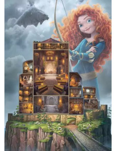 1000B DISNEY CASTLE MERIDA 2