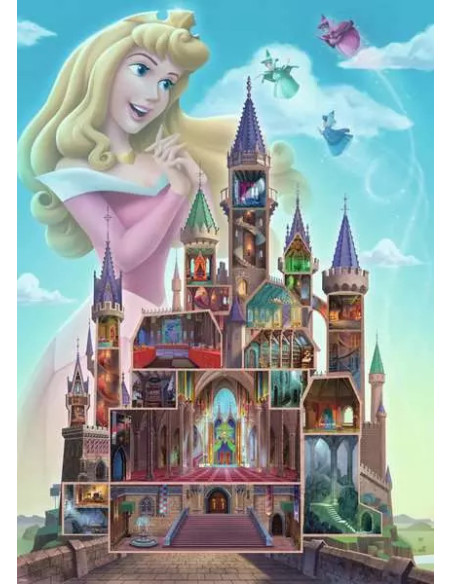 1000B DISNEY CASTLE AURORA