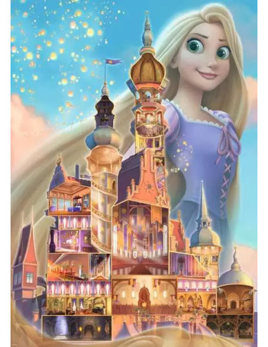 1000B DISNEY CASTLE RAPUNZEL