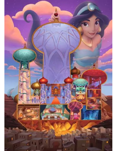 1000B DISNEY CASTLE JASMINE