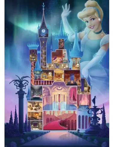 1000B DISNEY CASTLE CINDERELLA