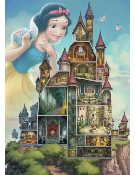 1000B DISNEY CASTLE SNOWWHITE