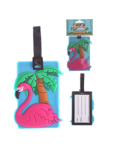 BAGGAGETAG FLAMINGO