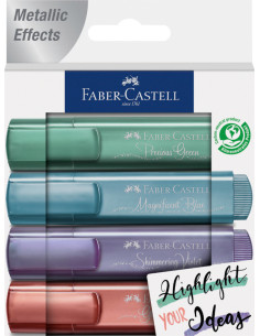 ÖVERSTRYKNINGSPENNA FABER CASTELL METALLIC
