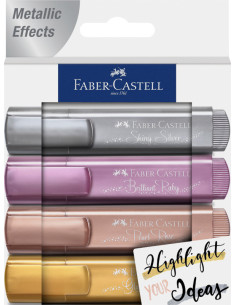 ÖVERSTRYKNINGSPENNA FABER CASTELL METALLIC