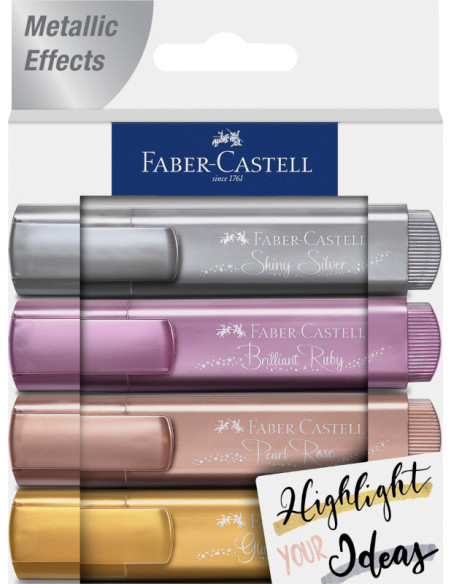 ÖVERSTRYKNINGSPENNA FABER CASTELL METALLIC