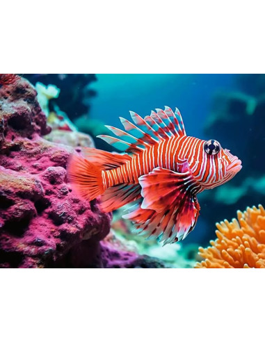 500B RED LIONFISH