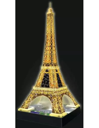 216B 3D PUSSEL EIFFELTOWER NIGHT