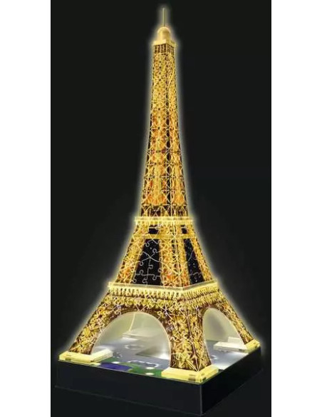 216B 3D PUSSEL EIFFELTOWER NIGHT
