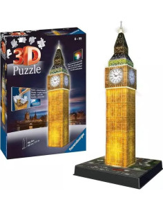 216B 3D PUSSEL BIG BEN NIGHT