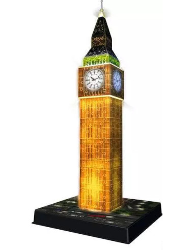 216B 3D PUSSEL BIG BEN NIGHT
