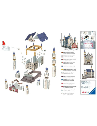 216B 3D PUSSEL NEUSCHWANSTEIN