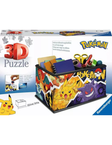 216B 3D PUSSEL POKEMON TREASUREBOX