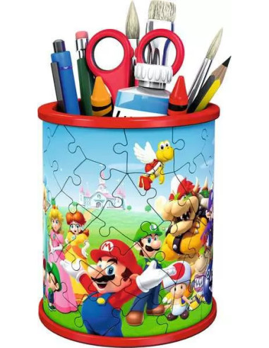 54B 3D PUSSEL MARIO PENCILCUP