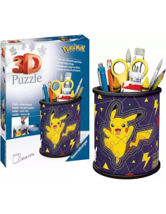 54B 3D PUSSEL POKEMON PENCILCUP