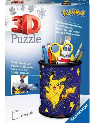 54B 3D PUSSEL POKEMON PENCILCUP