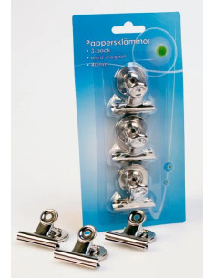PAPPERSKLÄMMA MAGNET 3P