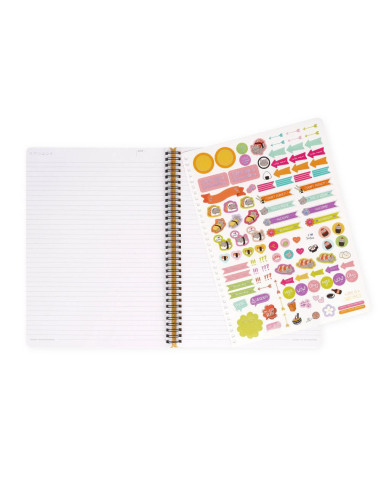 ANTECKNINGSBOK A4 SUSHI