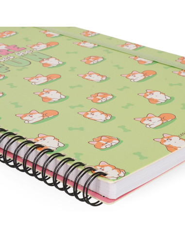 ANTECKNINGSBOK A4 CORGI