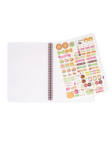 ANTECKNINGSBOK A4 CORGI