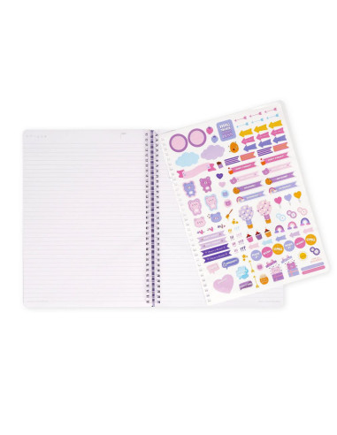 ANTECKNINGSBOK A4 TEDDY