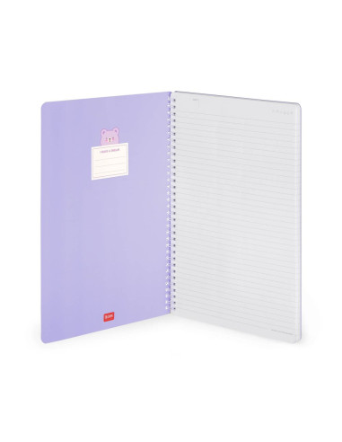 ANTECKNINGSBOK A4 TEDDY