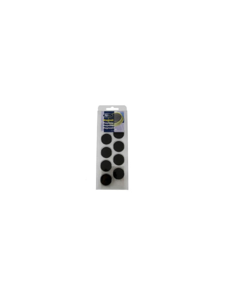 MAGNET SVART 25MM 10P