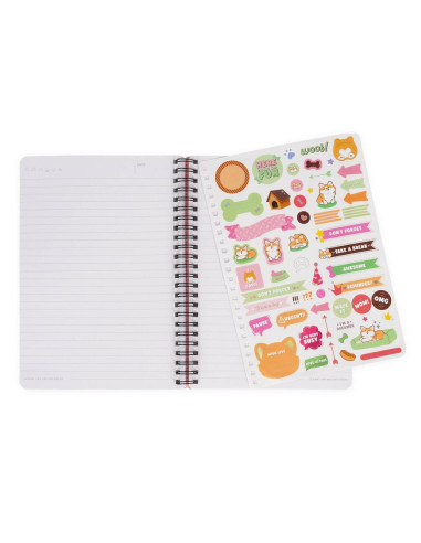 ANTECKNINGSBOK A5 CORGI