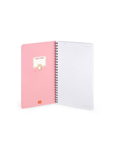 ANTECKNINGSBOK A5 CORGI