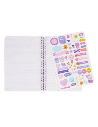 ANTECKNINGSBOK A5 TEDDY