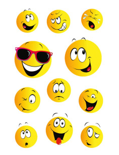 STICKERS HERMA 15042 SMILEYS 2