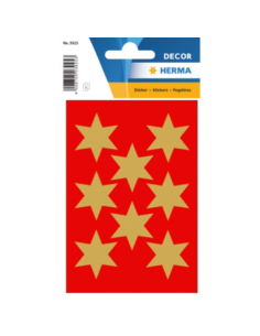 STICKERS HERMA 3925 STJÄRNA GULD