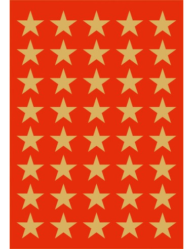 STICKERS HERMA 3412 STARS 13MM