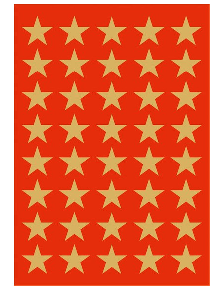 STICKERS HERMA 3412 STARS 13MM