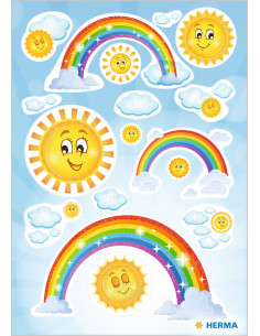 STICKERS HERMA RAINBOW 2