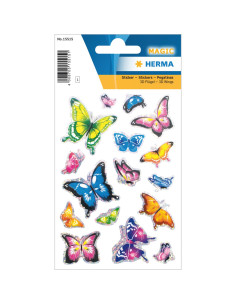 STICKERS HERMA BUTTERFLIES 3D WINGS