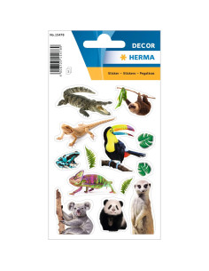 STICKERS HERMA EXOTIC ANIMALS