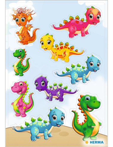 STICKERS HERMA BABY DINOS
