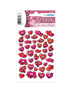 STICKERS HERMA 5371 HJÄRTAN M ÖGON