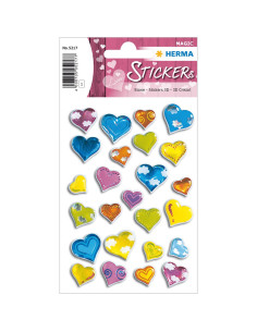 STICKERS HERMA 5217 HEART STONE