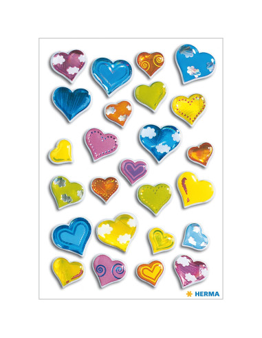 STICKERS HERMA 5217 HEART STONE
