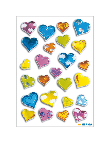STICKERS HERMA 5217 HEART STONE