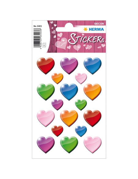 STICKERS HERMA 3403 HEART