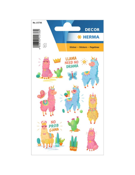 STICKERS HERMA 15736 LAMA
