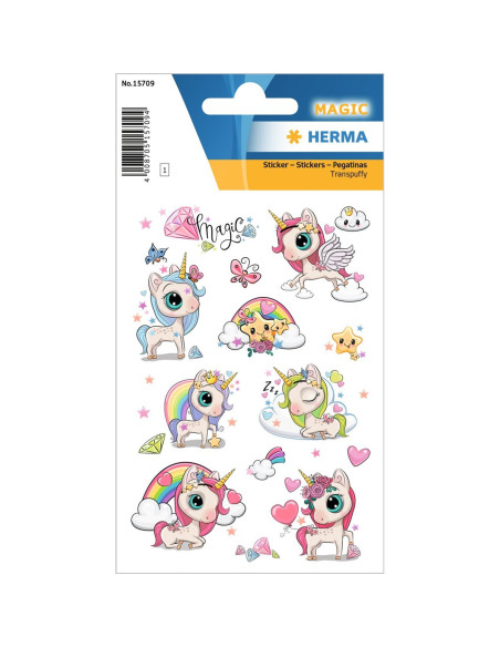 STICKERS HERMA 15709 UNICORN