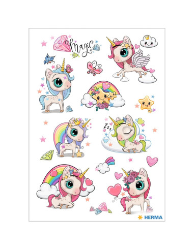 STICKERS HERMA 15709 UNICORN