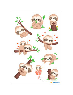 STICKERS HERMA 15735 SLOTH 2